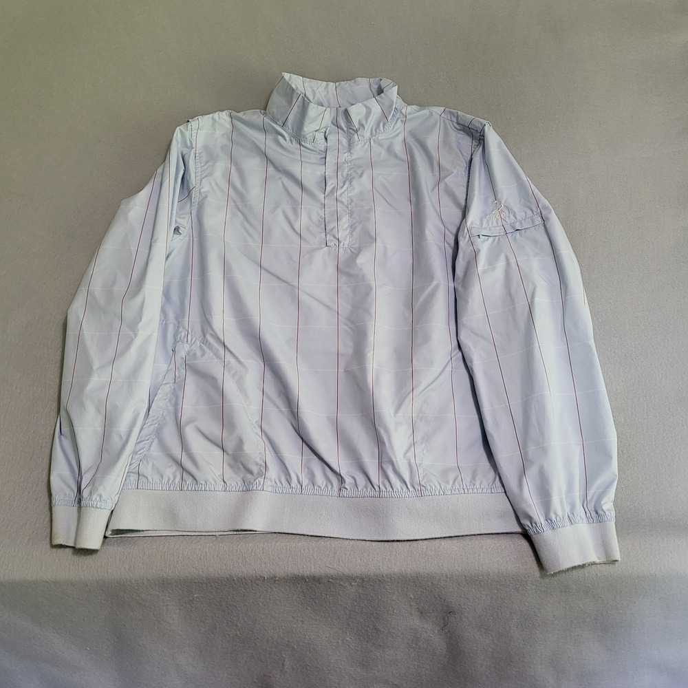 Liz Golf Long Sleeve 1/4 Snap Vented Performance Pullover Windbreaker Women's XL